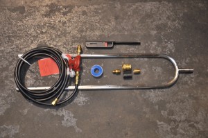 30″ Stainless Steel Dual Burner Kit with 30 PSI Regulator FR30SS30
