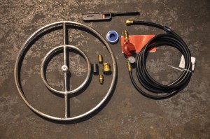 24″ Stainless Steel Ring Kit with 30 PSI Regulator FR24SS30