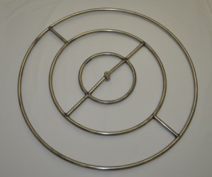 36″ Stainless Steel Ring Kit with 0-60 PSI Regulator FR36SSHP