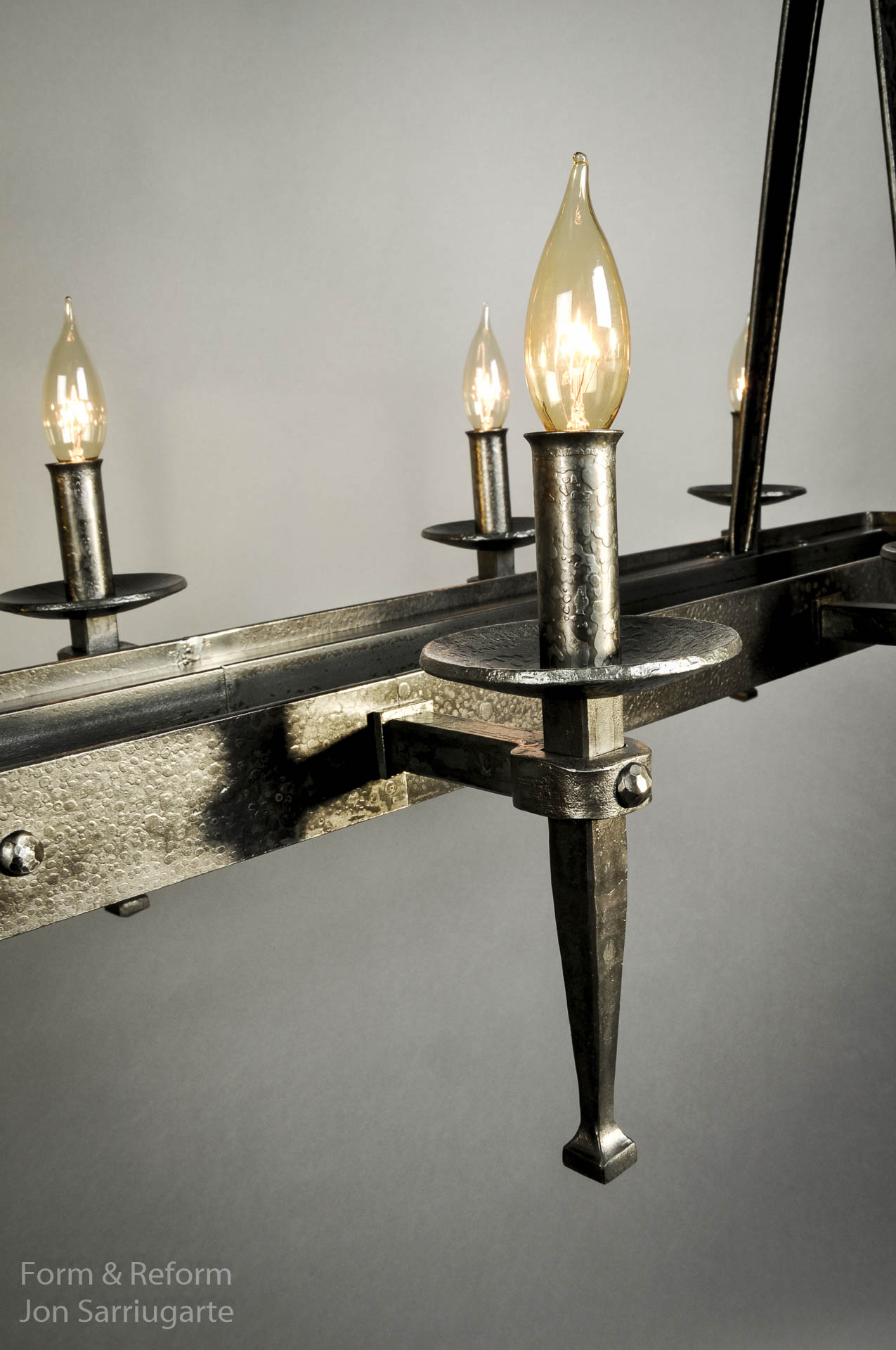 Spanish Delgado Rectangular Chandelier