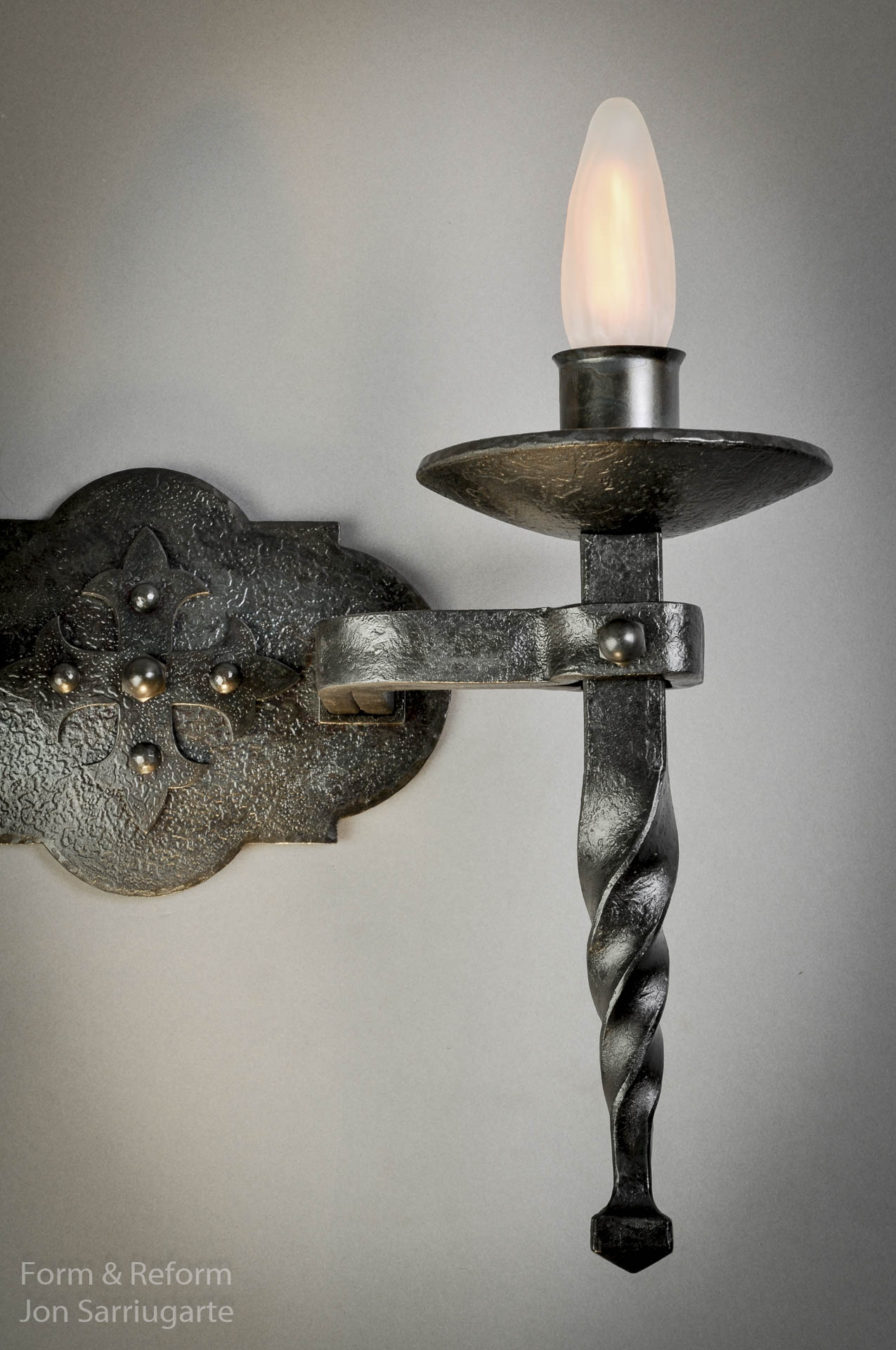 Spanish Revival Sconce | Double