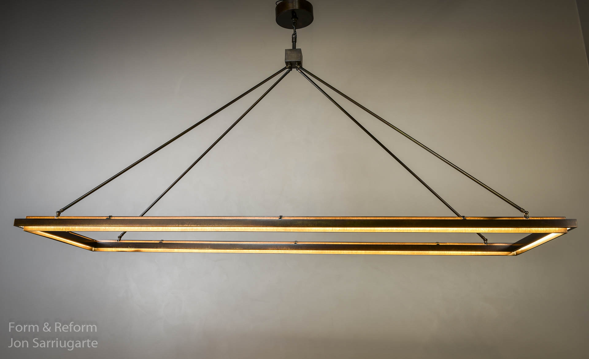 Ray Rectangle Patina