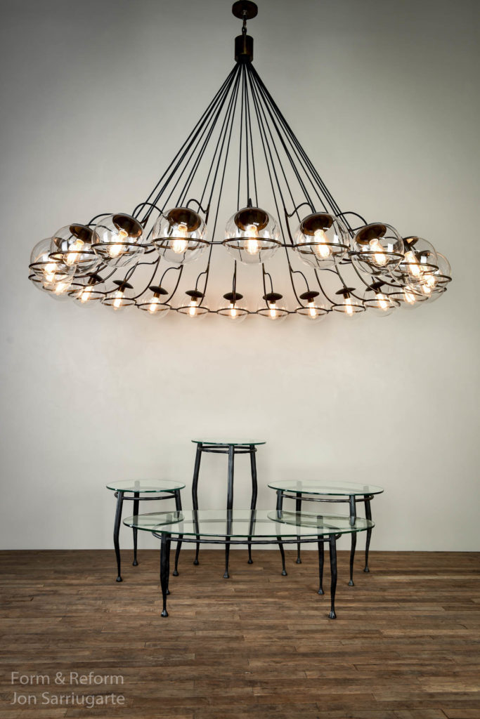 Suspension Globe Patina