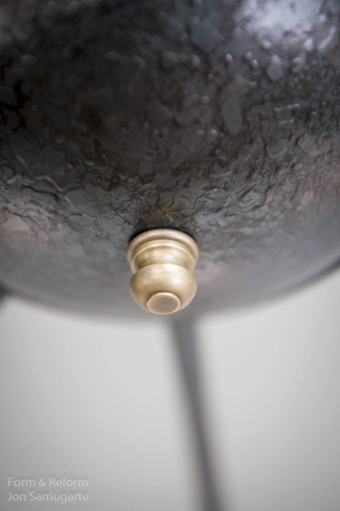 Jona Chandelier with Milk Glass