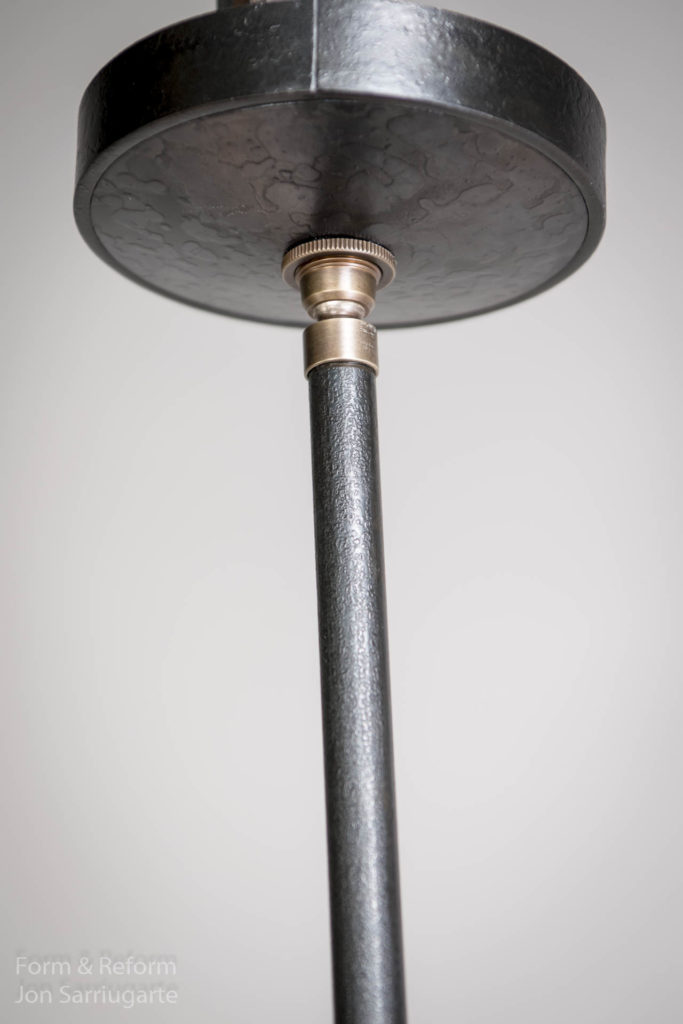 Jona Chandelier with Milk Glass