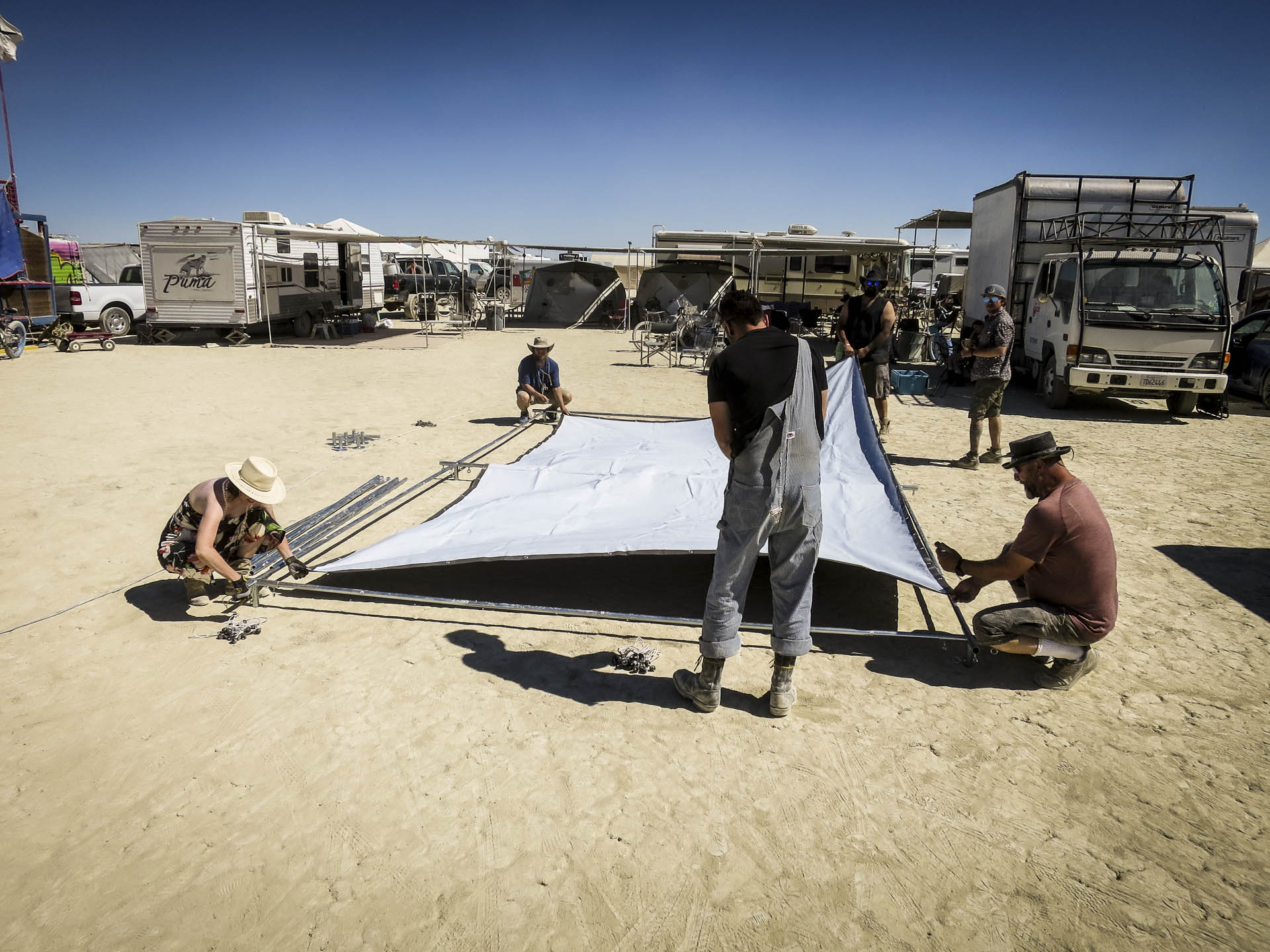 12′ x 20′ Shade Base Kit