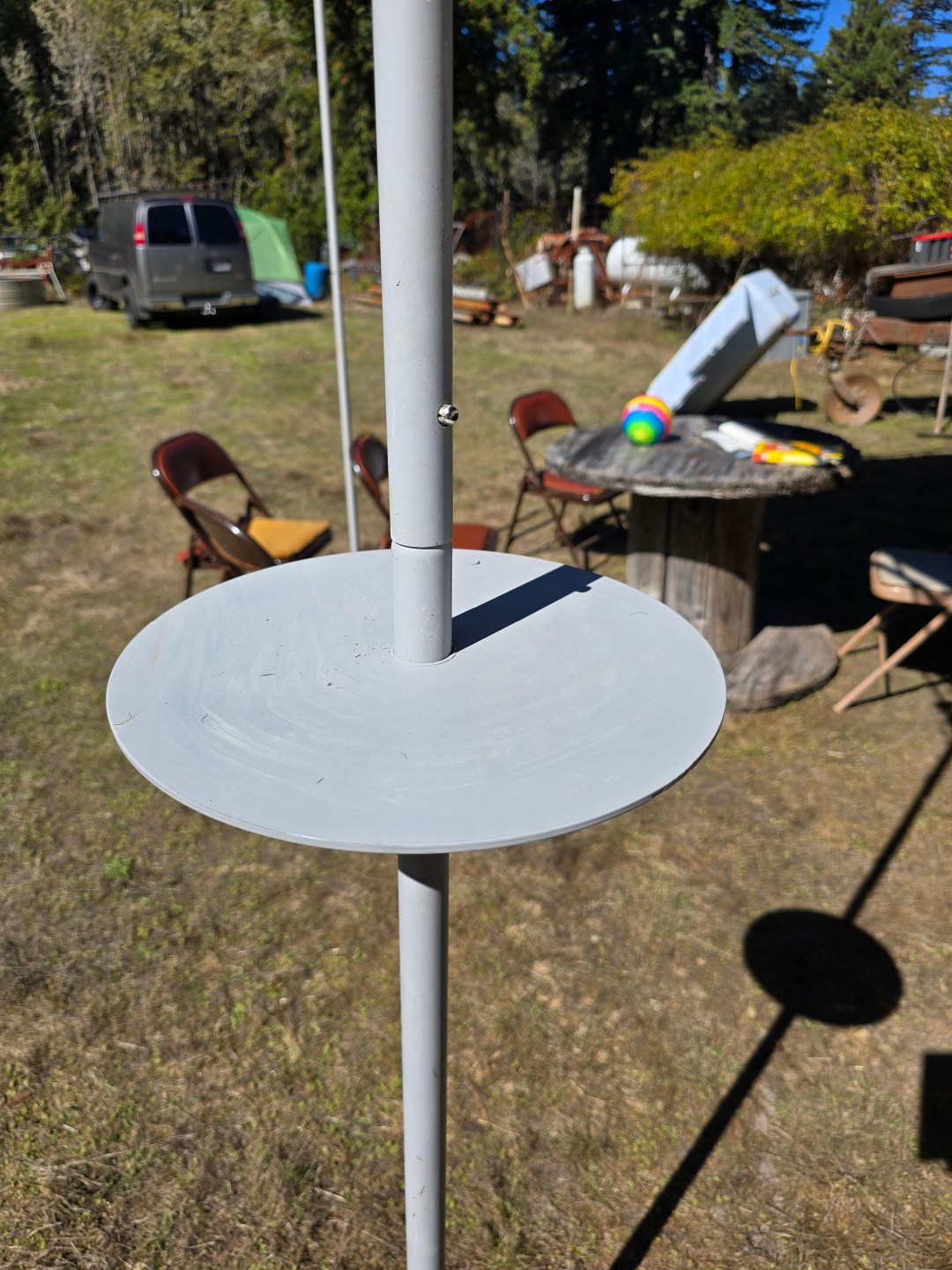 12″ Pole Table