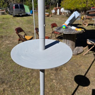 12" Pole Table