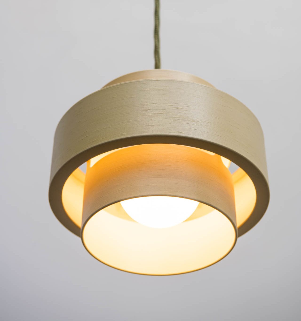 8" Ray Sconce White Oak