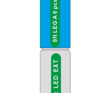 2ft pole leg extension kit 6pc