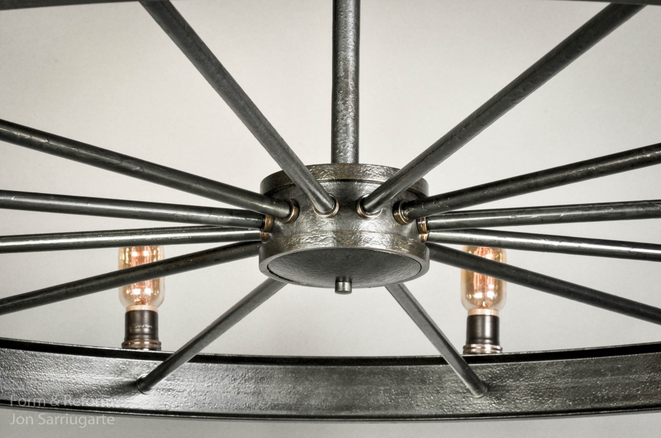 Horseless Carriage Wheel - Flat Spokes Horseless Carriage Wheel - Flat Spokes