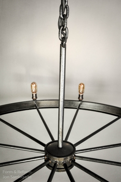 Horseless Carriage Wheel - Flat Spokes Horseless Carriage Wheel - Flat Spokes
