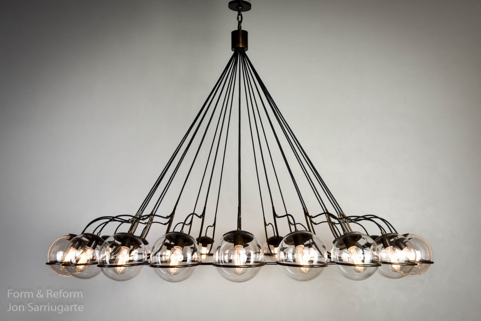 Suspension Globe Patina Suspension Globe Patina