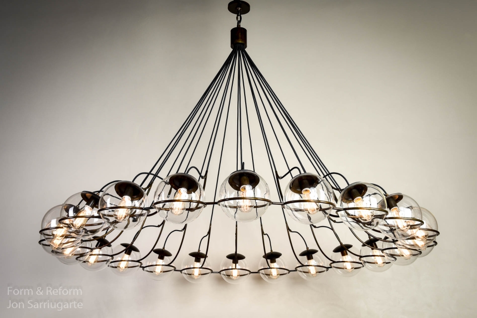 Suspension Globe Patina Suspension Globe Patina