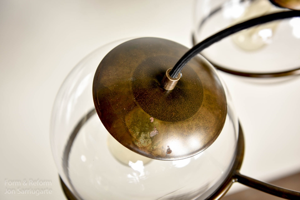Suspension Globe Patina Suspension Globe Patina
