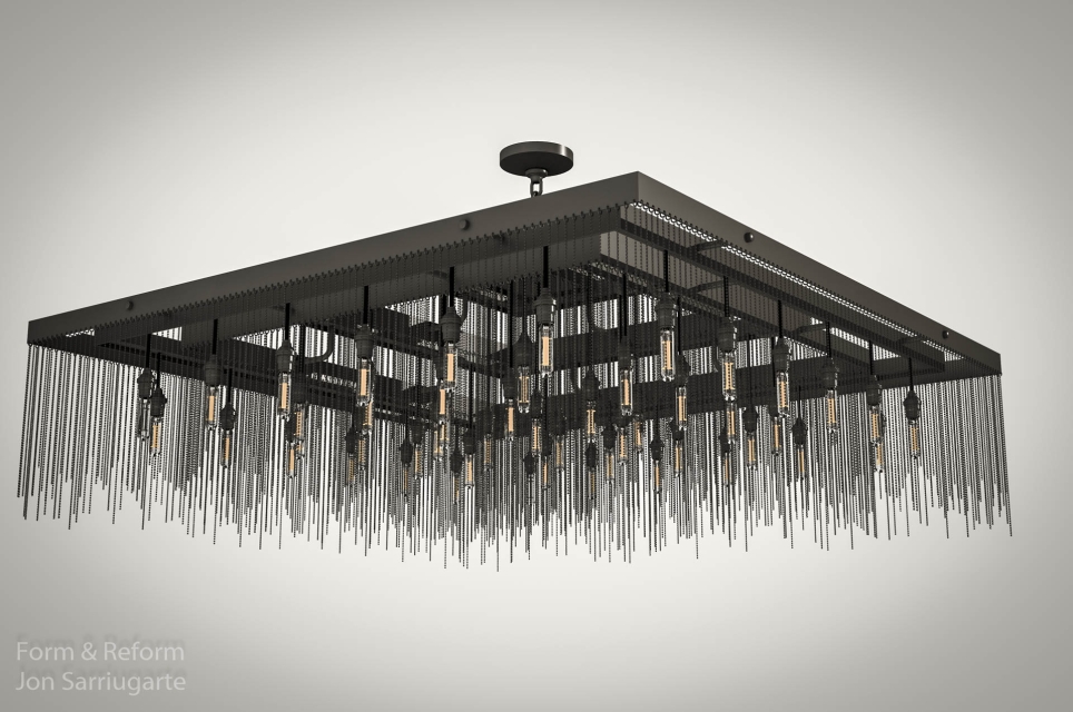 Poppy 60 Square Flush Mount Poppy 60 Square Flush Mount