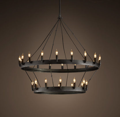 Two-Tier Camino Chandelier goes virtual