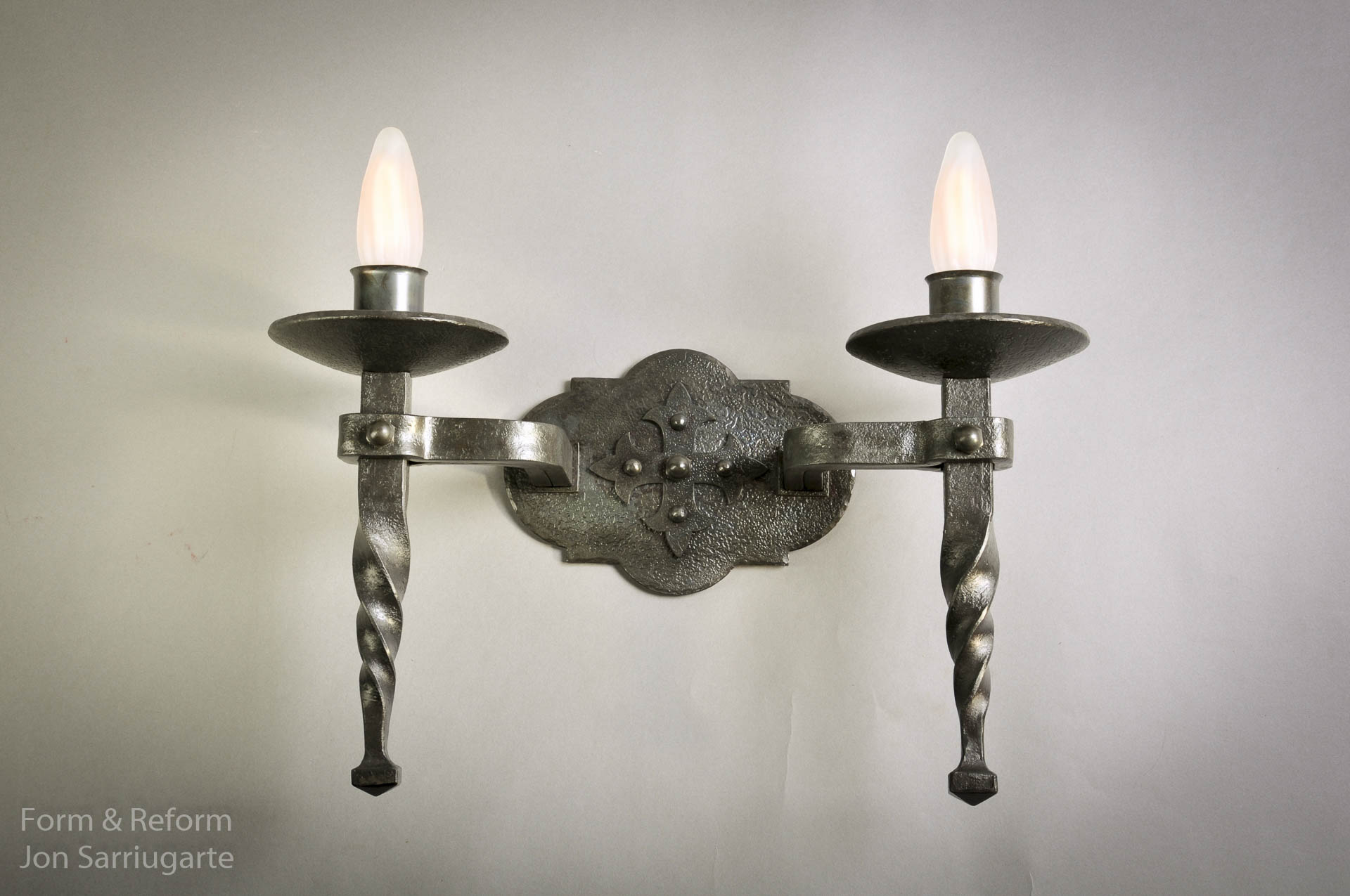Spanish Revival Sconce | Double