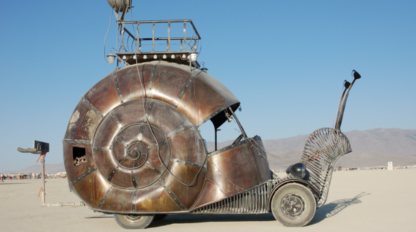 That Fire-Shooting Snail Car That Mayor Libby Schaaf Keeps Driving Around Oakland Is the Best Thing Ever
